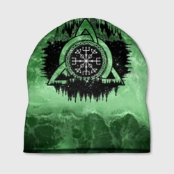 Шапка 3D Вегвизир Рунический Компас 3D