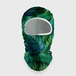 Балаклава 3D Green Plants pattern