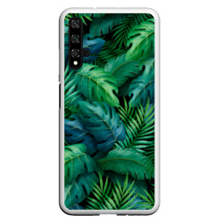 Чехол для Honor 20 Green Plants pattern
