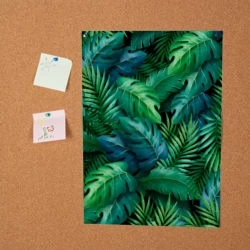 Постер Green Plants pattern - фото 2