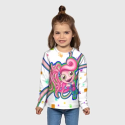 Детский лонгслив 3D Мама Длинные ноги - фото 2