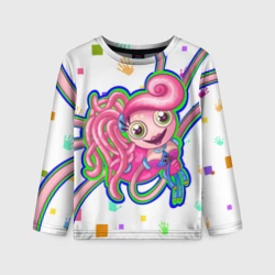 Детский лонгслив 3D Мама Длинные ноги