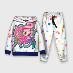 Детский костюм с толстовкой 3D Мама Длинные ноги