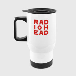 Авто-кружка Radiohead большое красное лого