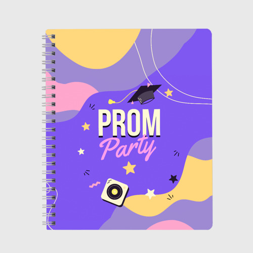 Тетрадь Prom party, цвет точка