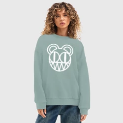 Женский свитшот oversize без начеса хлопок Rarities - Radiohead - фото 2