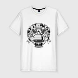 Мужская футболка хлопок Slim Fit NES Gamers gym