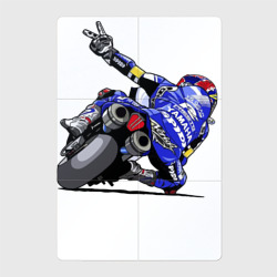 Магнитный плакат 2Х3 Yamaha racing team Racer