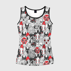 Женская майка 3D Studio Ghibli Stars