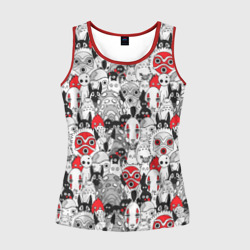 Женская майка 3D Studio Ghibli Stars