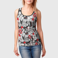 Женская майка 3D Studio Ghibli Stars - фото 2