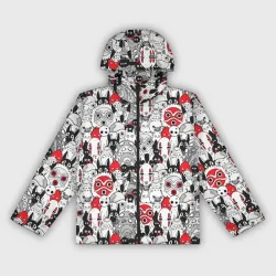 Женская ветровка 3D Studio Ghibli Stars