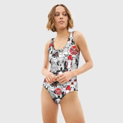 Женский купальник 3D Studio Ghibli Stars