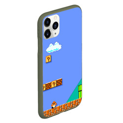 Чехол для iPhone 11 Pro матовый Марио дизайн - фото 2