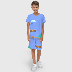 Детский костюм с шортами 3D Марио дизайн - фото 2