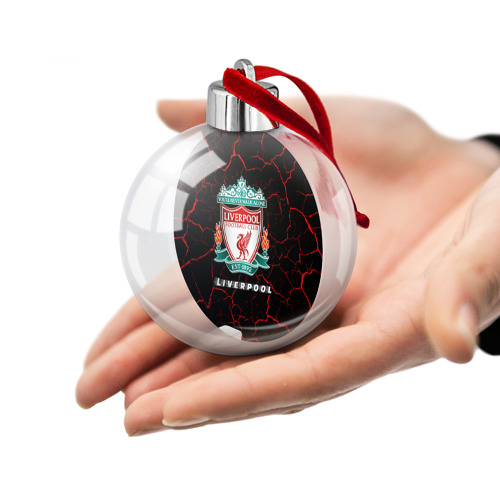 Ёлочный шар Ливерпуль Liverpool Трещины - фото 2