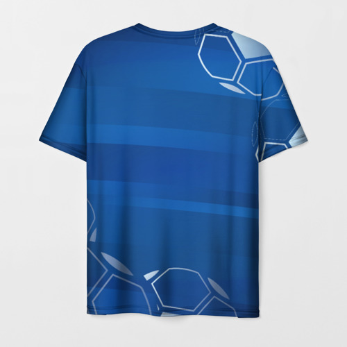 Мужская футболка 3D с принтом Chelsea FC #1, вид сзади #1