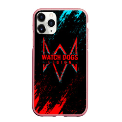 Чехол для iPhone 11 Pro Max матовый Watch Dogs 2 dogs: legion