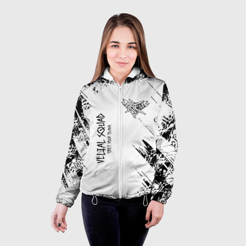 Женская куртка 3D Velial Squad - велиал сквад, цвет белый - фото 3