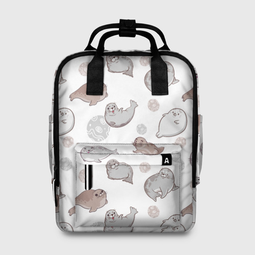Женский рюкзак 3D Милые тюлени