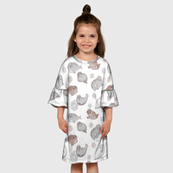 Детское платье 3D Милые тюлени - фото 2