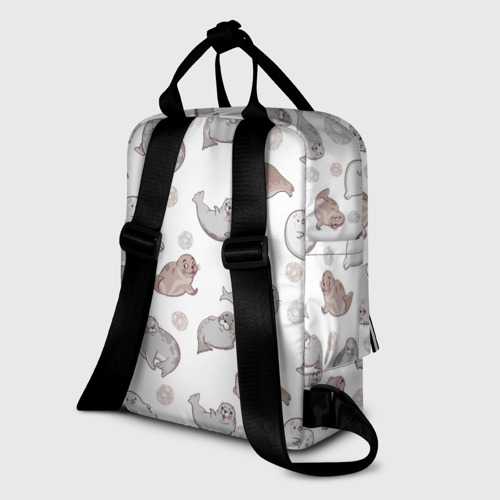 Женский рюкзак 3D Милые тюлени - фото 5