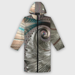 Дождевик унисекс 3D Fractal spiral pattern