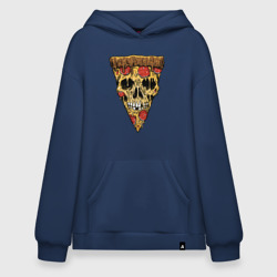 Худи SuperOversize хлопок Pizza - Skull