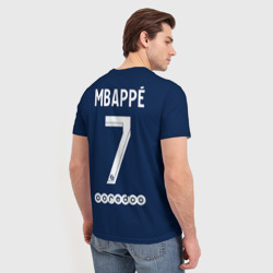 Мужская футболка 3D PSG Мбаппе домашняя форма 22-23 - фото 2