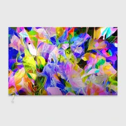 Флаг 3D Красочный цветочный узор Весна - Лето 2023 Colorful Floral Pattern Spring - Summer 2023