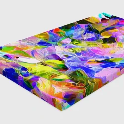 Холст прямоугольный Красочный цветочный узор Весна - Лето 2023 Colorful Floral Pattern Spring - Summer 2023 - фото 2