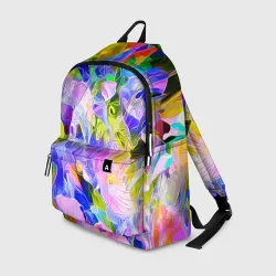 Рюкзак 3D Красочный цветочный узор Весна - Лето 2023 Colorful Floral Pattern Spring - Summer 2023