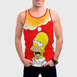 Мужская майка 3D Homer dream - фото 2