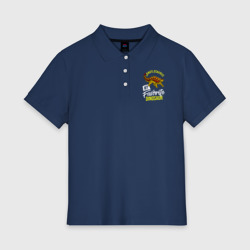 Женское поло хлопок Анкилозавр мой любимы динозавр