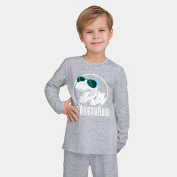 Детская пижама с лонгсливом хлопок ПапаЗавр - фото 2