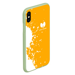 Чехол для iPhone XS Max матовый Wu-tang clan маленькое лого - фото 2