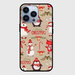 Чехол для iPhone 13 Pro Счастливого рождества merry christmas