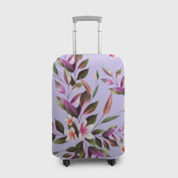 Чехол для чемодана 3D Цветы Вересковый Сад