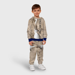 Детский костюм с толстовкой 3D Только для Италии Мешковина Рваньё Only for Italy Burlap Rags - фото 2