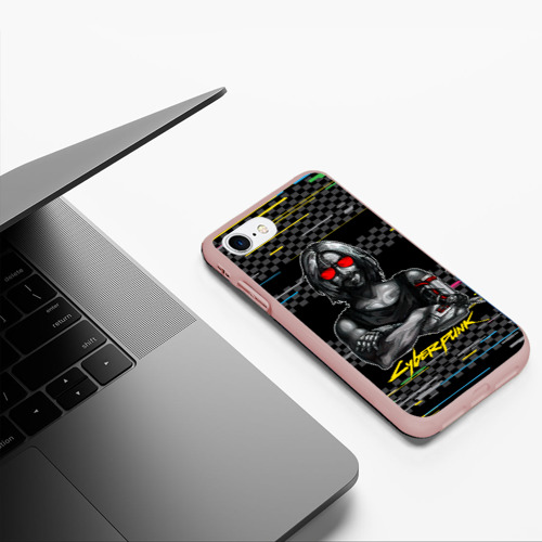 Чехол для iPhone 7/8 матовый с принтом Johnny    Cyberpunk2077, фото #5