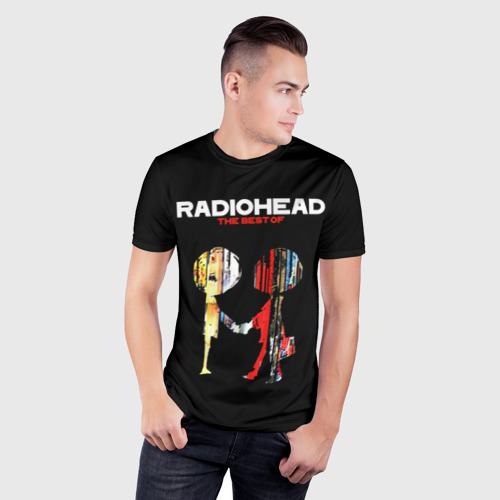 Мужская футболка 3D Slim Radiohead The best, цвет 3D печать - фото 3