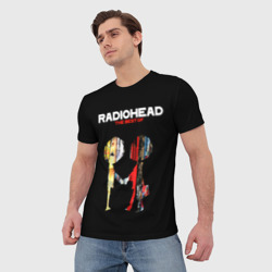 Мужская футболка 3D Radiohead The best - фото 2