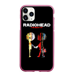 Чехол для iPhone 11 Pro Max матовый Radiohead The best