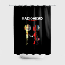 Штора 3D для ванной Radiohead The best