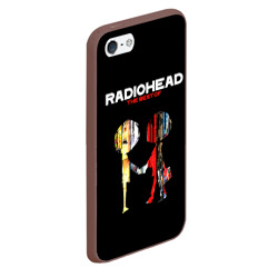 Чехол для iPhone 5/5S матовый Radiohead The best - фото 2