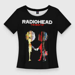 Женская футболка 3D Slim Radiohead The best