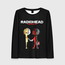 Женский лонгслив 3D Radiohead The best