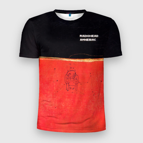 Мужская футболка 3D Slim Radiohead - Amnesiac, цвет 3D печать