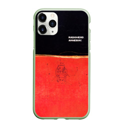 Чехол для iPhone 11 Pro матовый Radiohead - Amnesiac