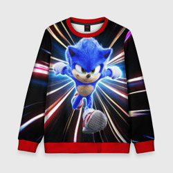 Детский свитшот 3D Speed Sonic